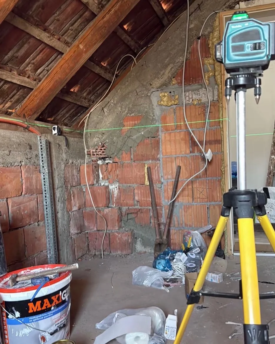 Instalacije i obrada u potkrovlju
